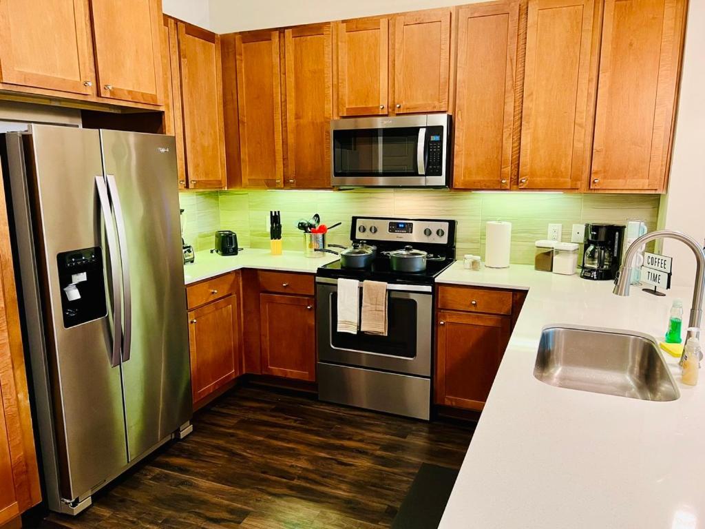 Downtown Apt Free Parking - Pool - Gym - Fully Kitchen Houston Exteriér fotografie
