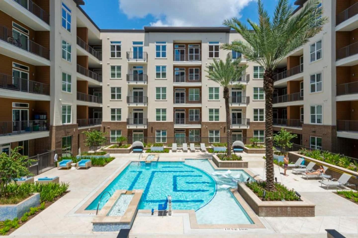 Downtown Apt Free Parking - Pool - Gym - Fully Kitchen Houston Exteriér fotografie